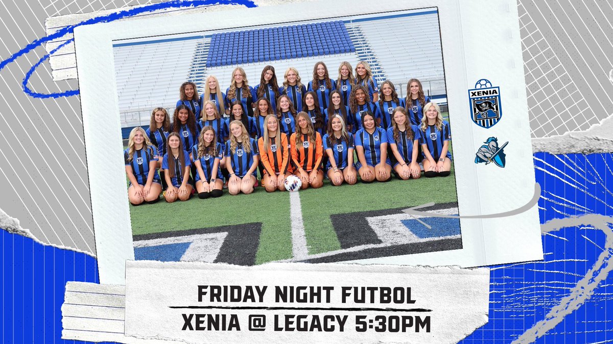 XeniaAthletics's tweet photo. “MATCHDAY”
@Xenia_WS travels down the street to take on @KnightsofLCA in Friday Night Futbol!!!! https://t.co/lCRu9YgTSK