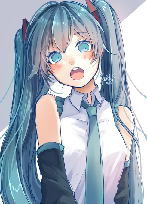 ねえマスター。起きて? #初音ミク #VOCALOID