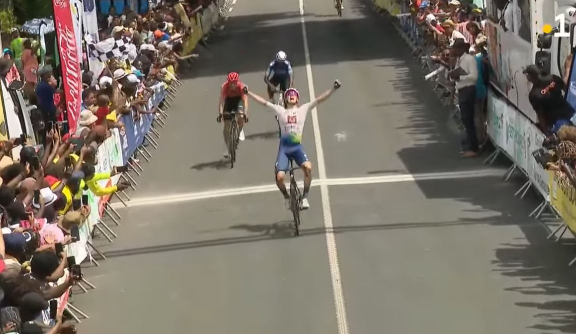 First UCI win for Alfie George who just won the stage 7 of Tour de la Guadeloupe!

firstcycling.com/race.php?r=586…