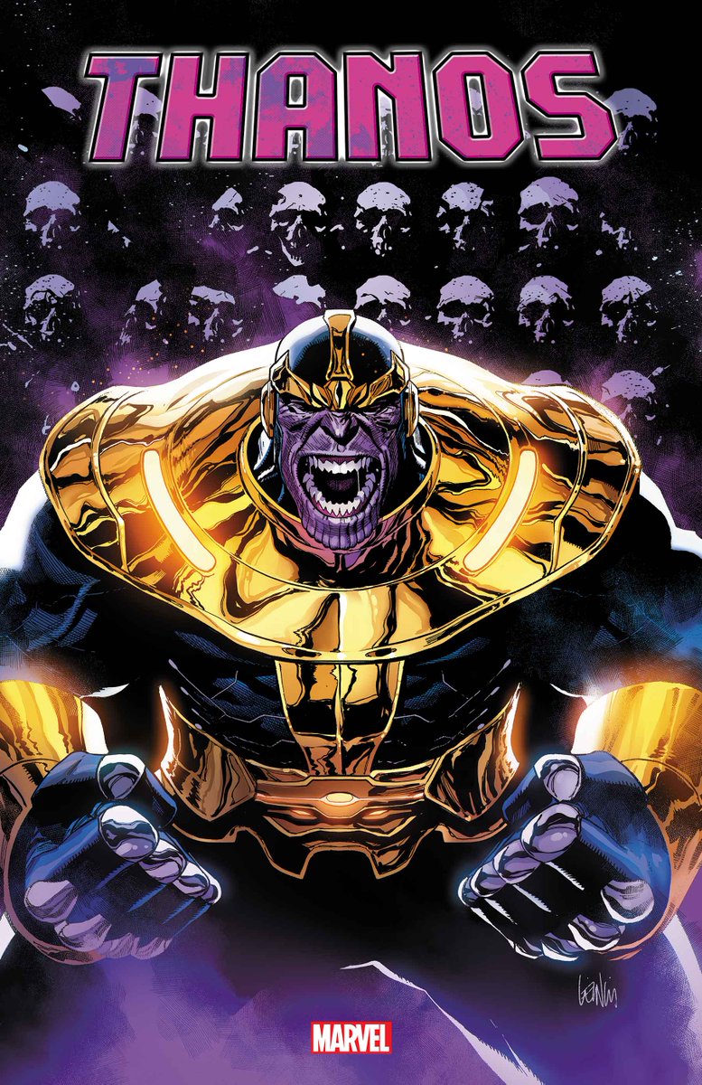 Marvel's tweet photo. Thanos vs. the Illuminati! The Mad Titan descends upon Earth to retrieve something he has lost. And the Illuminati must band together to stop him, because they’re the ones who hid it from him!

Read more about this November's Thanos epic: https://t.co/9hPoLkDzwt https://t.co/XiFN9K86LL
