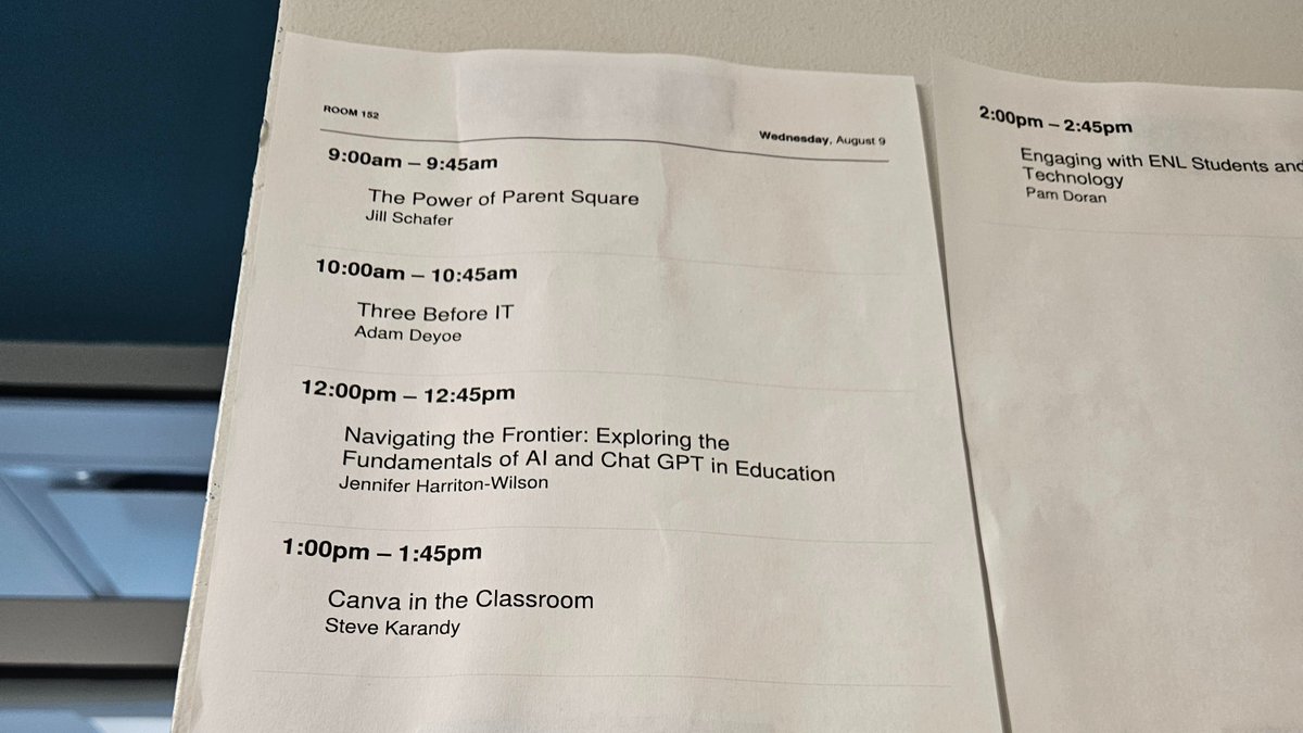 Presentation of tech troubleshooting went well Wednesday!