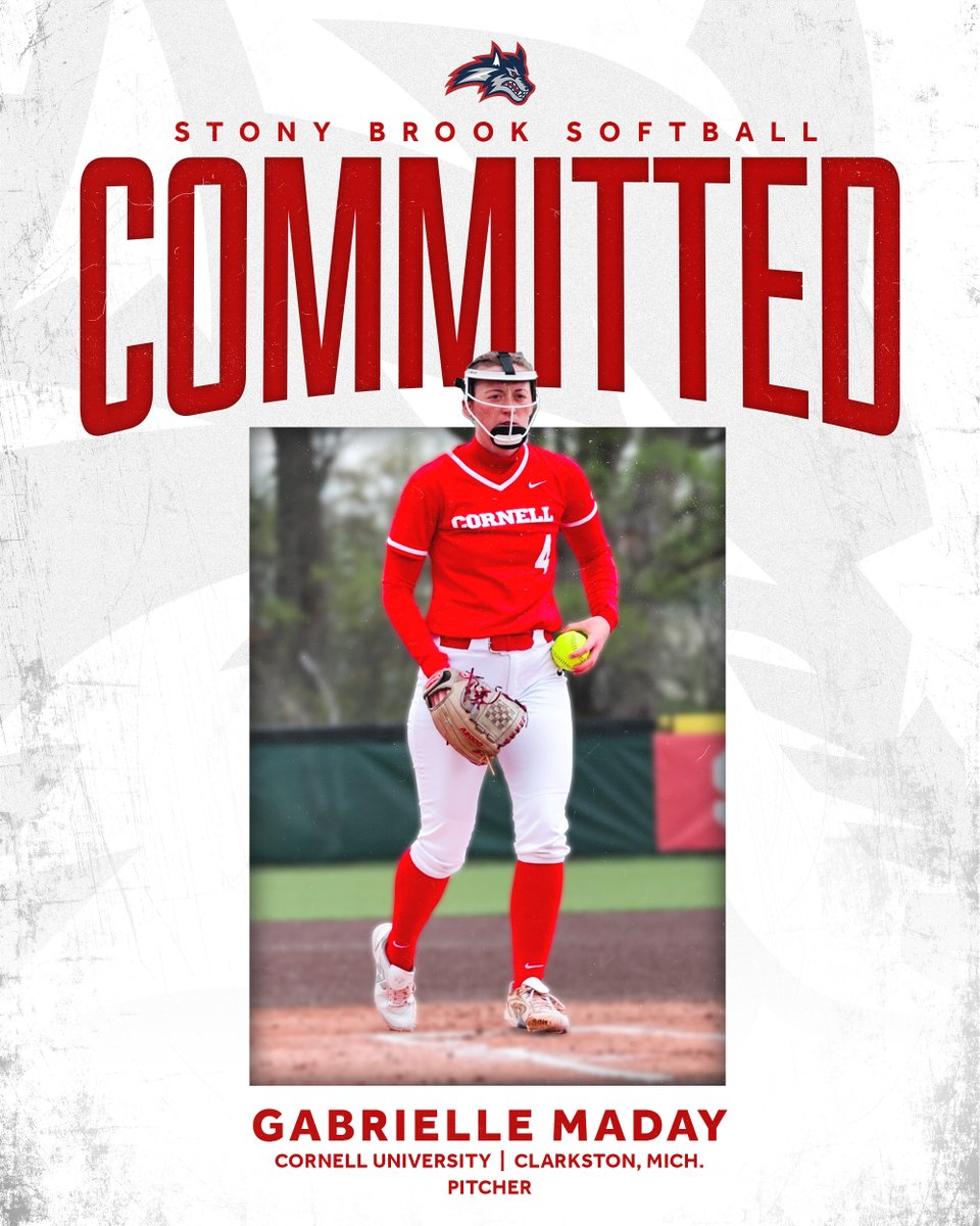 StonyBrookSB's tweet photo. 𝑪𝑶𝑴𝑴𝑰𝑻𝑻𝑬𝑫

Welcome to the Seawolves family, Gabrielle Maday!

📰: https://t.co/9oNAB5jgu0

🌊🐺 x #NCAASoftball https://t.co/saSf20GX0p