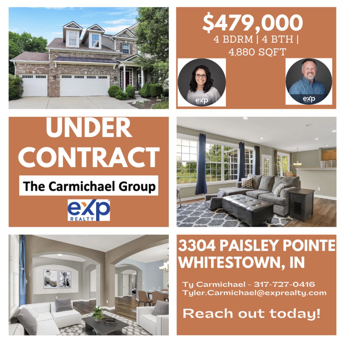 Carmichael_RET's tweet photo. Happy Friday! Thrilled to get great clients under contract. #realestate #carmichaelgroup https://t.co/Dnf13XUdMQ