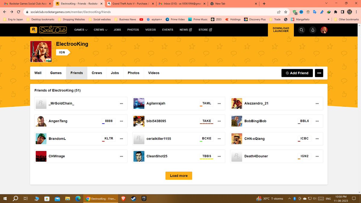 ElectrooKing's tweet photo. @RockstarSupport  I don't know what just happend. i didn't plated for a month i guess. but when i tried to play it saying this. please help. i had played more than 900 hours. and suddenly it showing this. please check the screenshots for details. please help https://t.co/cwdbCnyIXo