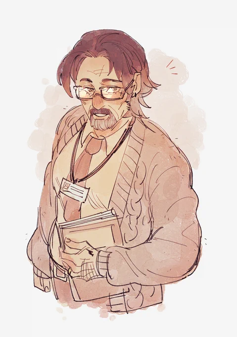 good morning, professor! #HappyIzzyAugust