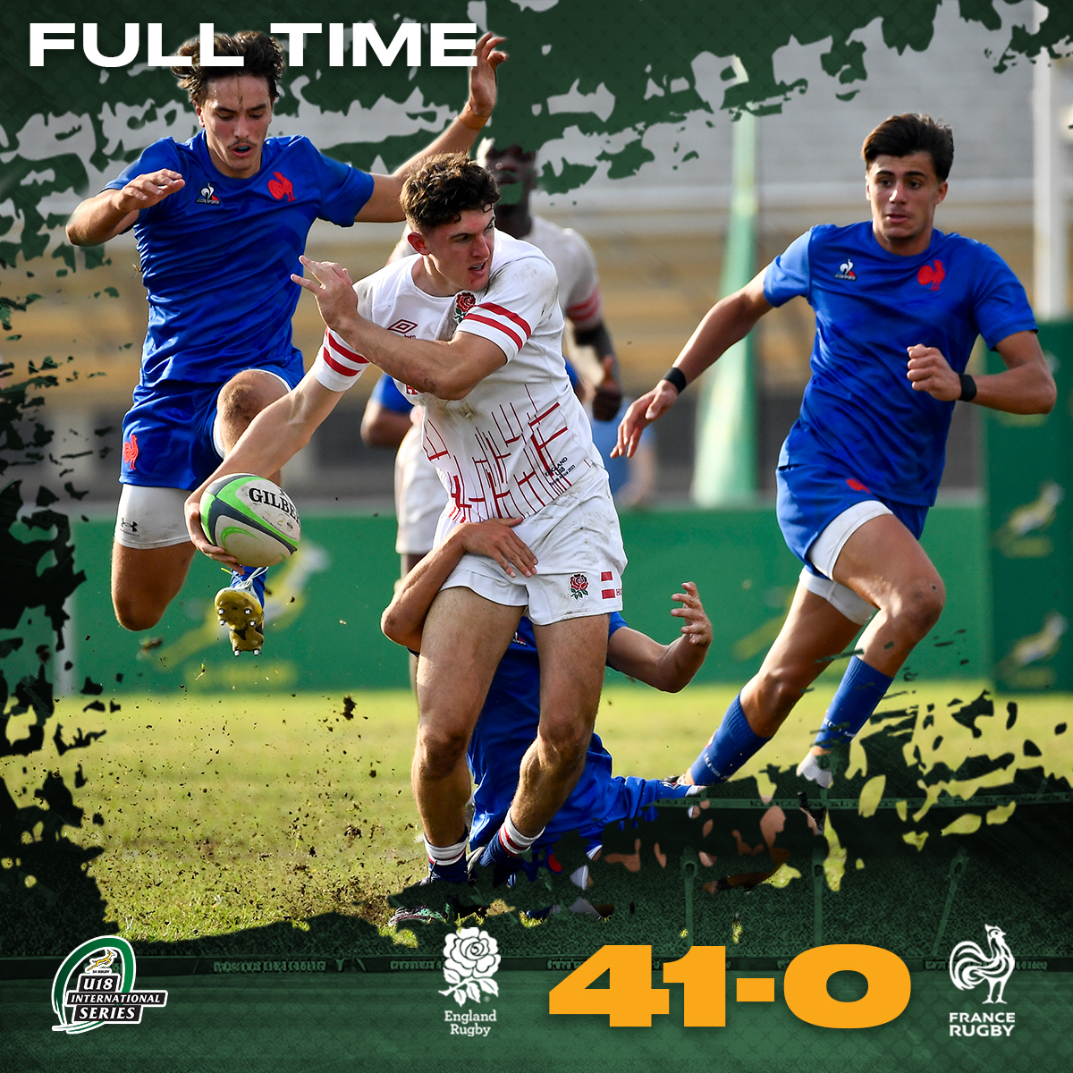 England have started the U18 International Series with bang in the Boland this afternoon 💥