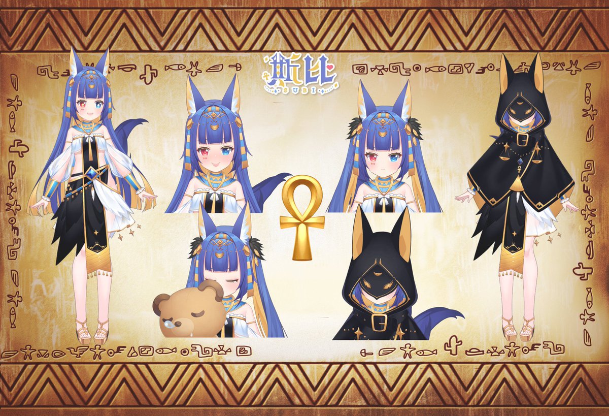 斯比Subi ☥ 胡狼神Vtuber tweet media