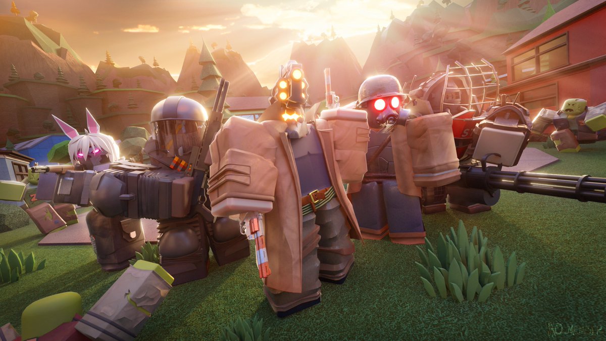 BulletBound's tweet photo. BULLETBOUND: SEASON 3 RELEASES TODAY @ 5:00 PM PST
🔫 New weapons: PP-Bizon, M16A2, Magnum.
🦠 New Infection mode.
📱 Mobile-Only Servers.
🎵 Improved Audio.
#BulletBound #Roblox #RobloxDev https://t.co/Dq19TyKMlT