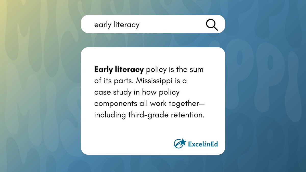 Over a decade ago, Mississippi was in the middle of a literacy crisis: In 2011, almost four out of five fourth graders scored below proficient on #NAEP. Learn how the #MagnoliaState turned that around: excelined.org/2023/08/11/fou…
<a href="/MissDeptEd/">MS Dept of Education</a> #EarlyLiteracy
