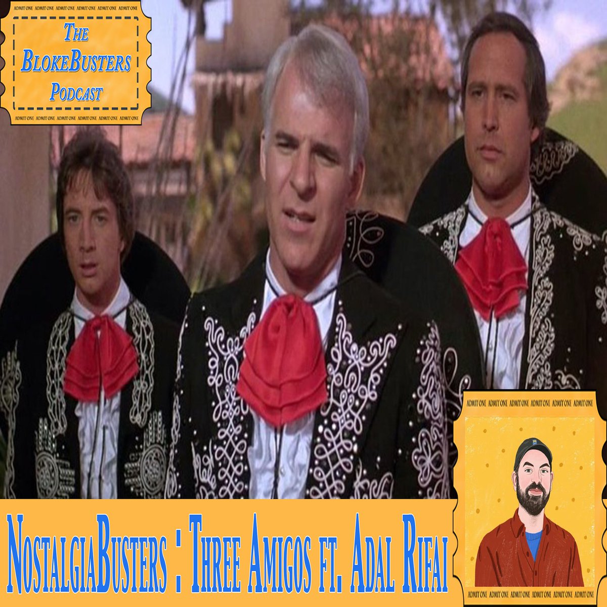 Paul and <a href="/adalrifai/">Adal Rifai</a> wanted to discuss an old classic for this episode of #NostalgiaBusters. And it's such a classic, Paul had never seen it before! Behold: The Three Amigos!

bit.ly/NostalgiaB

#3Amigos #MoviePodSquad #PodernFamily #ElGuapo