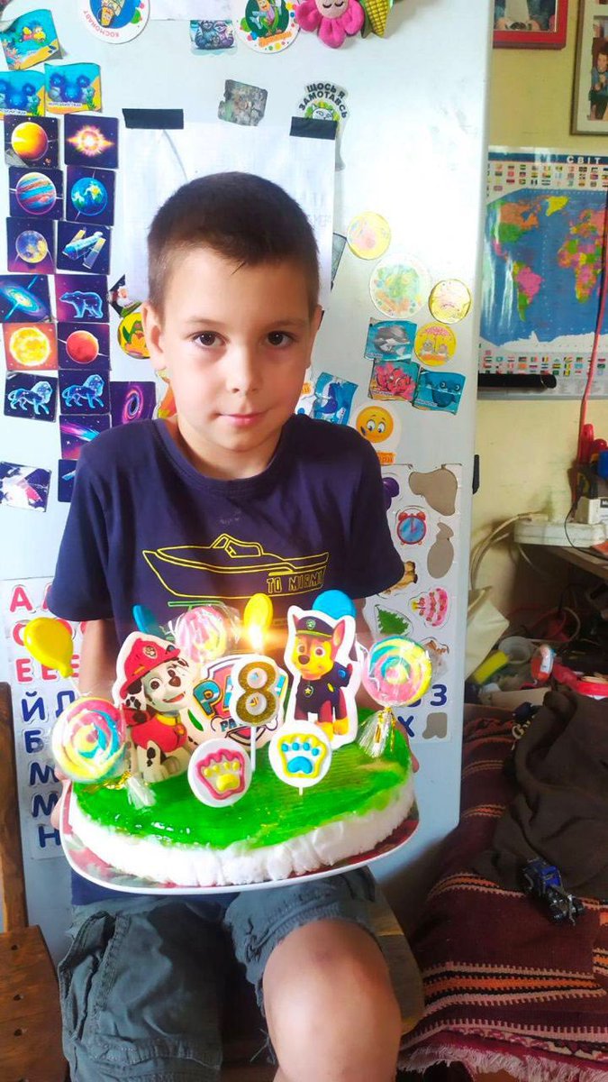 cryptodrftng's tweet photo. Today a russian missile killed this boy from Kolomyya, Ivano-Frankivsk region.

His name was Volodya. 

He was 8 years old 💔

#russiaisaterroriststate #GenocideOfUkrainians https://t.co/RgXvE4VBge