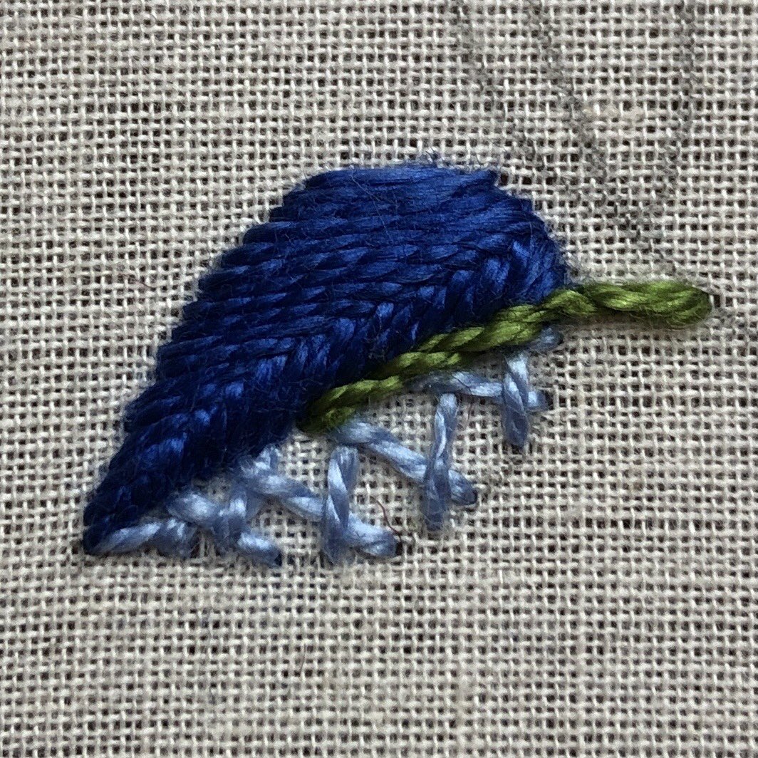 AStitchinQuine's tweet photo. You have 3 #stitches to name and your time starts NOW #embroidery #embroiderer #stitching #stitchery #RSN #surfacestitches https://t.co/dm3yTUUR5B