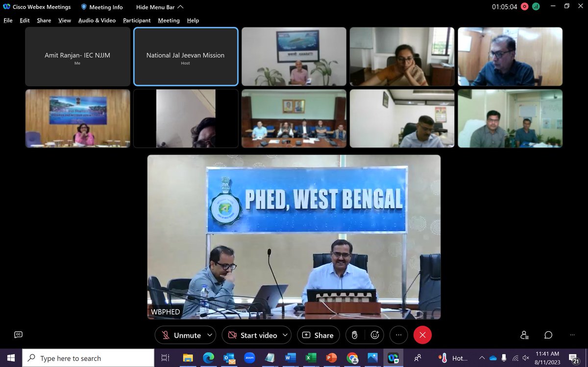jaljeevan_'s tweet image. The meeting was attended by ACS, Pr. Secy., Secretaries, Mission Directors, JS, E-in-Cs, Jt. Directors and other senior officials from all State/ UTs.

From NJJM, Dircetors, DS, Addl. Advisor, etc were present.

@gssjodhpur @prahladspatel @mahajan_vini @iamvikassheel @MoJSDDWS