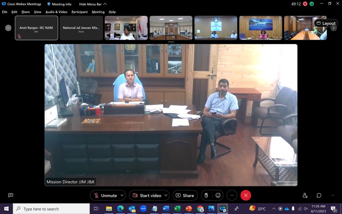 jaljeevan_'s tweet image. The meeting was attended by ACS, Pr. Secy., Secretaries, Mission Directors, JS, E-in-Cs, Jt. Directors and other senior officials from all State/ UTs.

From NJJM, Dircetors, DS, Addl. Advisor, etc were present.

@gssjodhpur @prahladspatel @mahajan_vini @iamvikassheel @MoJSDDWS
