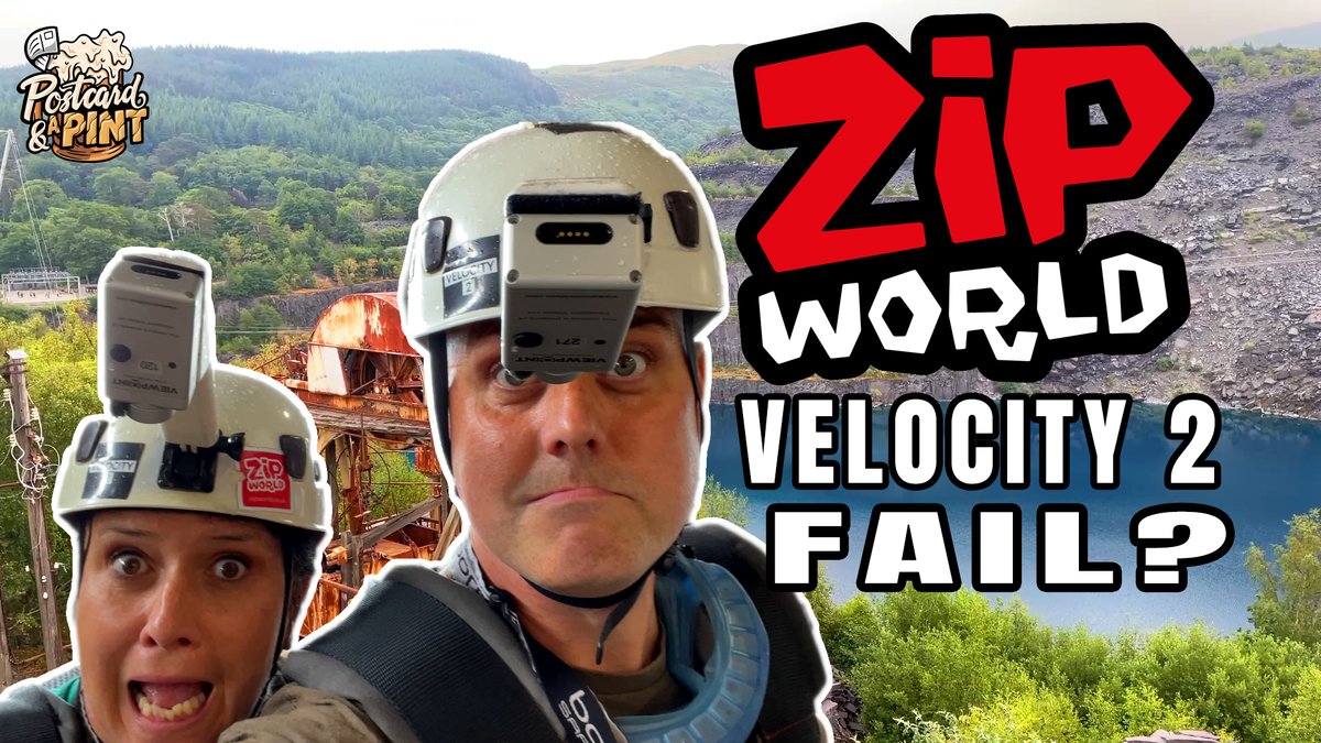 Have you ever been on the Velocity 2 at <a href="/ZipWorldUK/">Zip World</a> ? It's amazing - even if the day was almost a big fail. Check out our vlog x youtu.be/FQiHO1CVlss <a href="/BigAlSound/">Big AL</a> <a href="/NWalesSocial/">#NorthWalesSocial ⬆️🏴󠁧󠁢󠁷󠁬󠁳󠁿🤝</a> <a href="/northwalesmag/">North Wales Magazine</a> <a href="/northwaleslive/">North Wales Live</a> <a href="/northwalescom/">NorthWales.com</a> #zipworld #NorthWales #WALES <a href="/northwales_/">North Wales Info !</a>