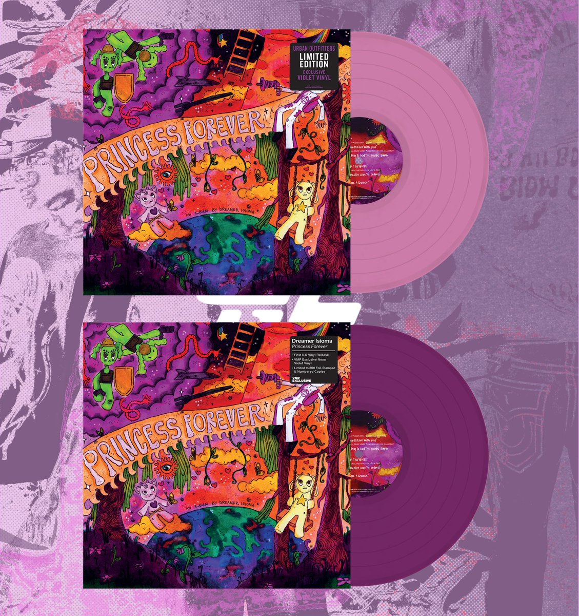 dreamerisioma's tweet image. VINYL. MERCH. JUST DROPPED. 💭✨