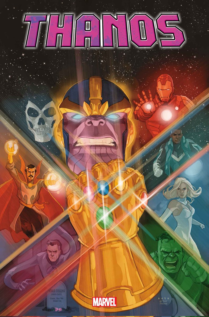 Check out the Phil Noto homage cover for the new #Thanos series by Chris Cantwell & Luca Pizzari from @marvel dropping on #November! This is gonna be a series to keep eyes out for at the #LCS! (Credit: Marvel Entertainment)! #ODPHpod #NIComics #comics #MarvelComics