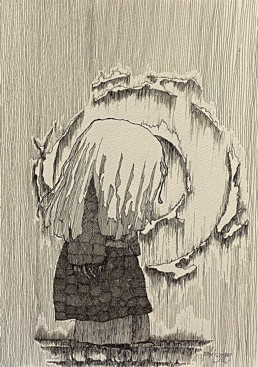 幻覚のようにすぐそばに立つ幽霊