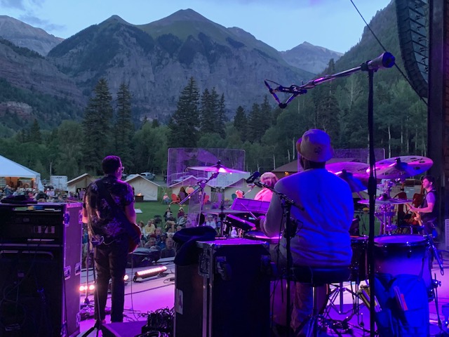 teddyerrico's tweet photo. It is @TellurideJazz  this weekend.  Come out and support this great music event, in the small atmosphere of #Telluride Town Park. For tickets:  https://t.co/DcG6DNSOZv https://t.co/8Fk8PopKmS