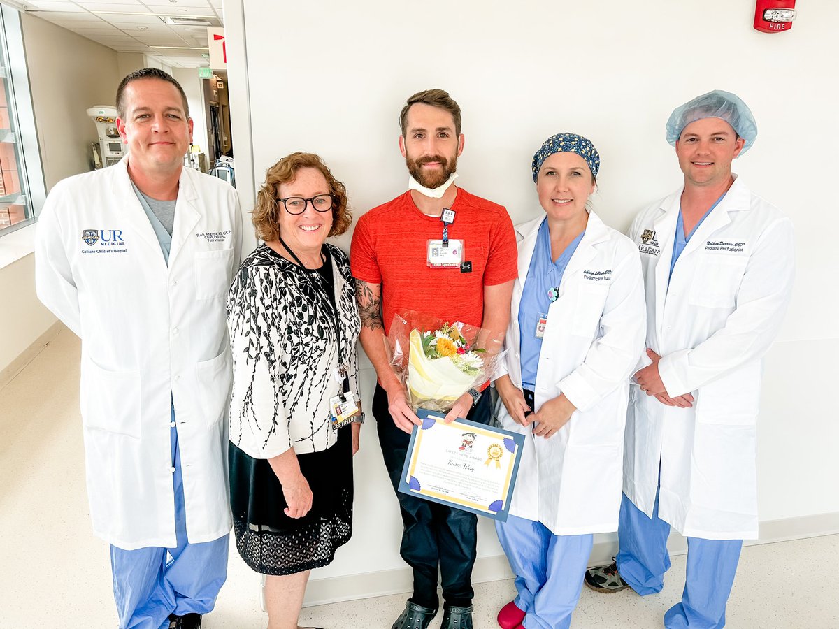 Congratulations to Kasie Way, RT with pediatric perfusion, who was honored with the #SafetyHero award! Kasie used QVV when there was concern a medication could be erroneously impacting lab values. By advocating for the patient, he ensured the monitoring lab work was accurate!
