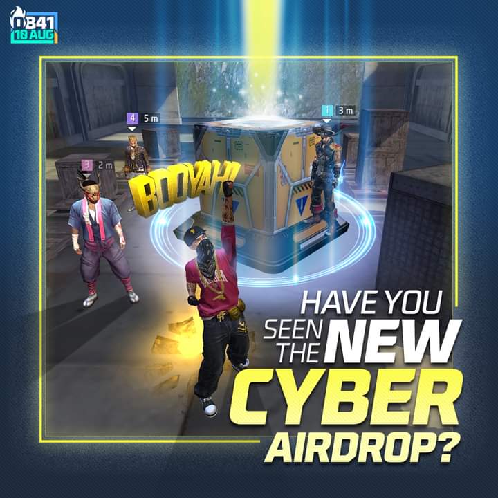 Cyber Airdrop is an exciting new addition to Clash Squad that will make the action more intense!

Play CS to see it in the game!

#FreeFireMAX #Booyah #IndiaKaBattleRoyale #NewPatch #FreeFireMAXFun