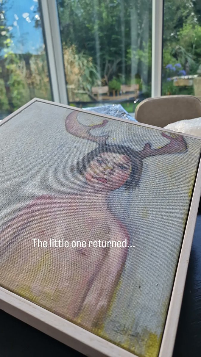 The slowest post ever.
Belfast tonDublin took from March to August,  no joke , but at least this painting returned a bit like paddington
#royalmail #an post #Brexit