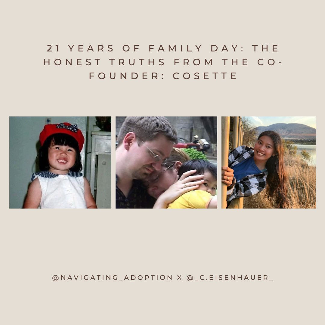 navigatingadopt's tweet photo. Co-Founder Cosette Eisenhauer gives everyone a glimpse into what it is like to be an adoptee. Here are some battles I’ve personally had to face with being an adoptee. https://t.co/DUk3Ge4Uk0