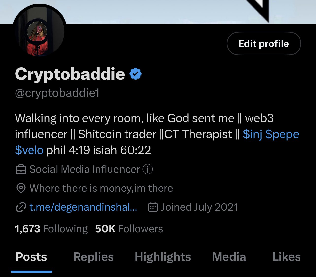 Cryptobaddie on X: Thanks 50k 💋 How I got my followers 1. Making  controversial tweets (if skin no full no put body)😂 2. Hosting top idolos  on space 3. Connecting with people