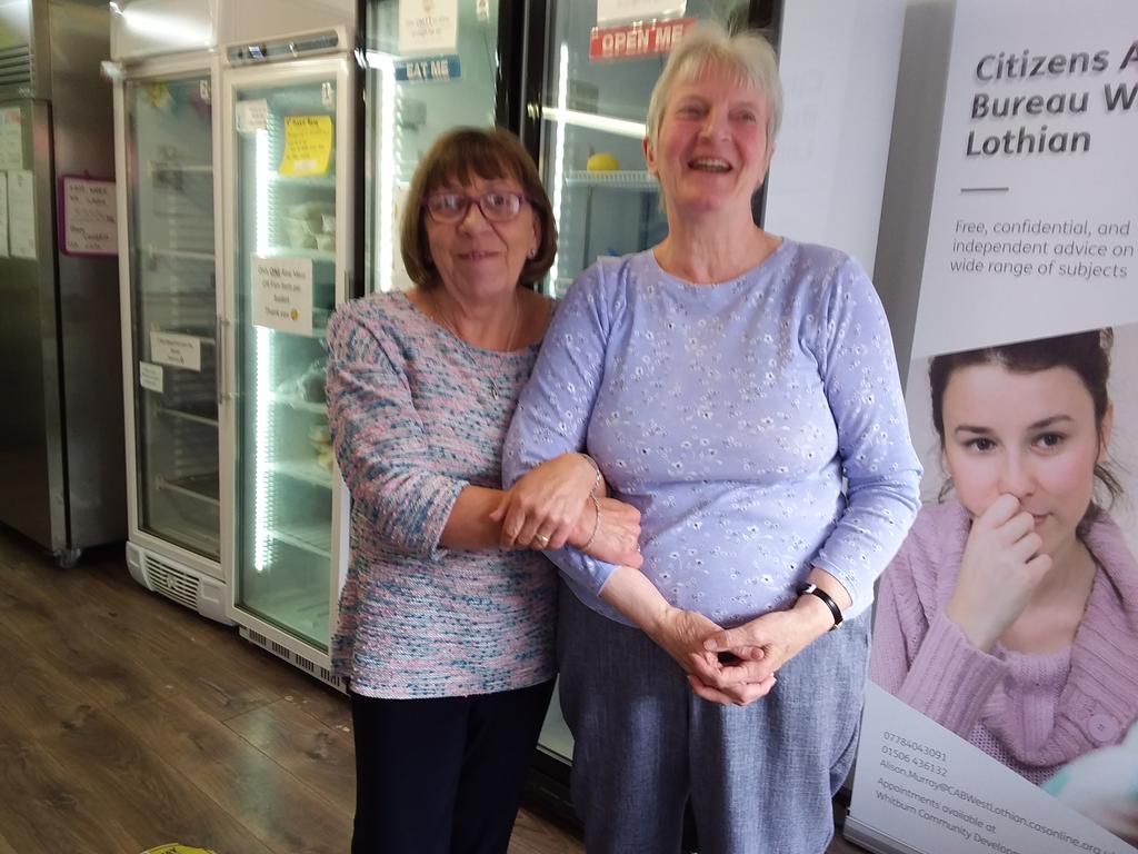 A great morning working alongside these lovely ladies at Whitburn communityfridge@whitburncdt.org.uk. <a href="/heggie_peter/">Peter Heggie</a> <a href="/Tom_MPM/">Tom Copeland</a> #teamworkmakesthedreamwork #itswhatwedo