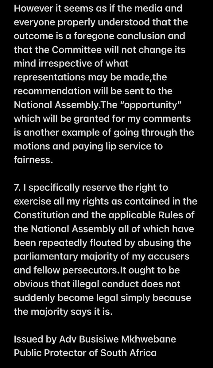 AdvBMkhwebane's tweet image. Media Alert ‼️‼️