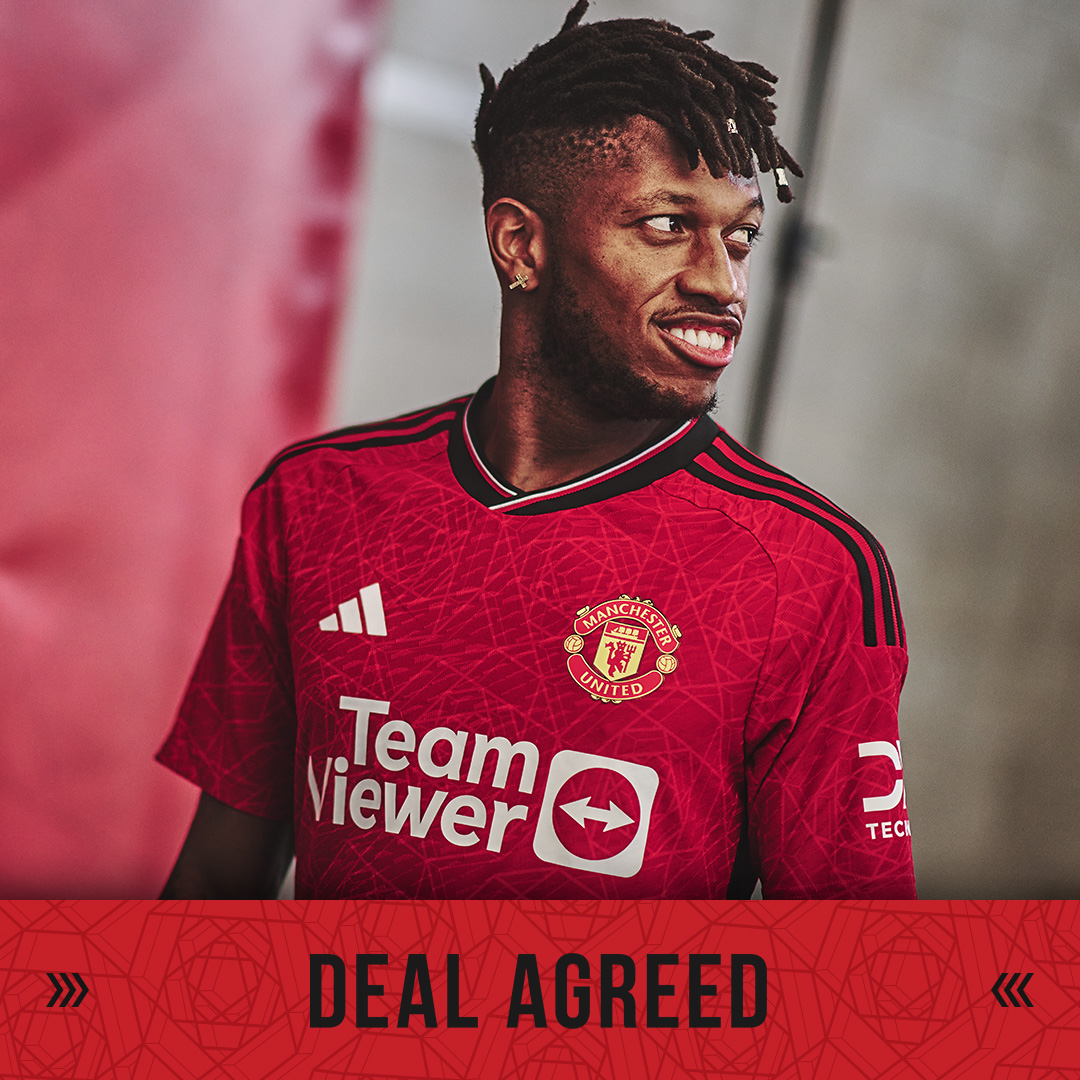 ManUtd's tweet photo. 🔴 A deal has been agreed in principle for the transfer of @Fred08Oficial to Fenerbahce.

#MUFC