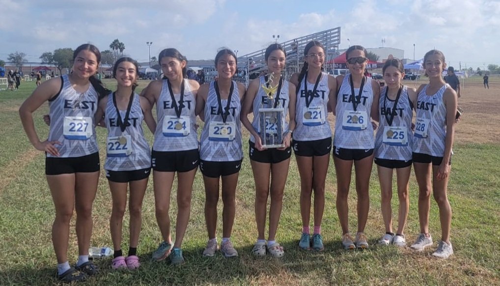 Congratulations to the Lady Wildcats on winning the 2023 Weslaco ISD Invitational today as a team and for Mareli Cuellar (holding trophy) who won the individual title.