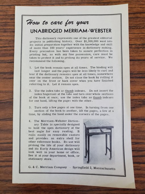 Merriam-Webster tweet media