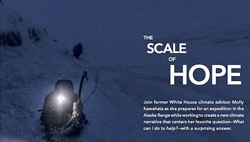Shout out to <a href="/MollyKawahata/">Molly Kawahata</a> for sharing your smart, powerful, hope-infused climate activism last night with 350 Contra Costa and our community! We were blown away by your courage and stamina in “The Scale of Hope"! Recommend!