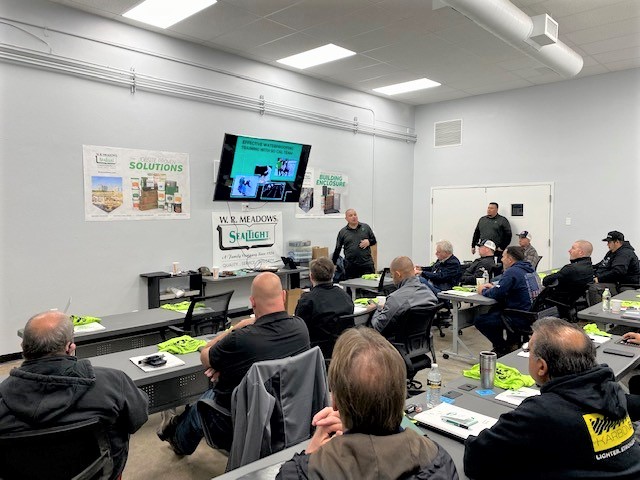 wrmeadows's tweet photo. Wanted to share a glimpse of a great training session held in San Diego! Started out with a knowledge growing session and then followed with some great hands-on, interactive demos.
 
Thanks to everyone who joined and made this event a success!

#wrmeadows #waterproofing #concrete https://t.co/wYGyNR9qW8