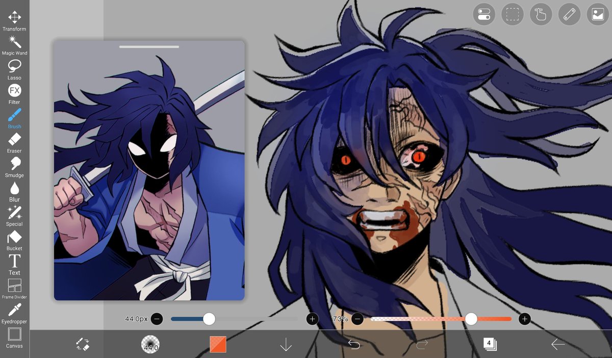 am i really creating a design + backstory of a demon eater that