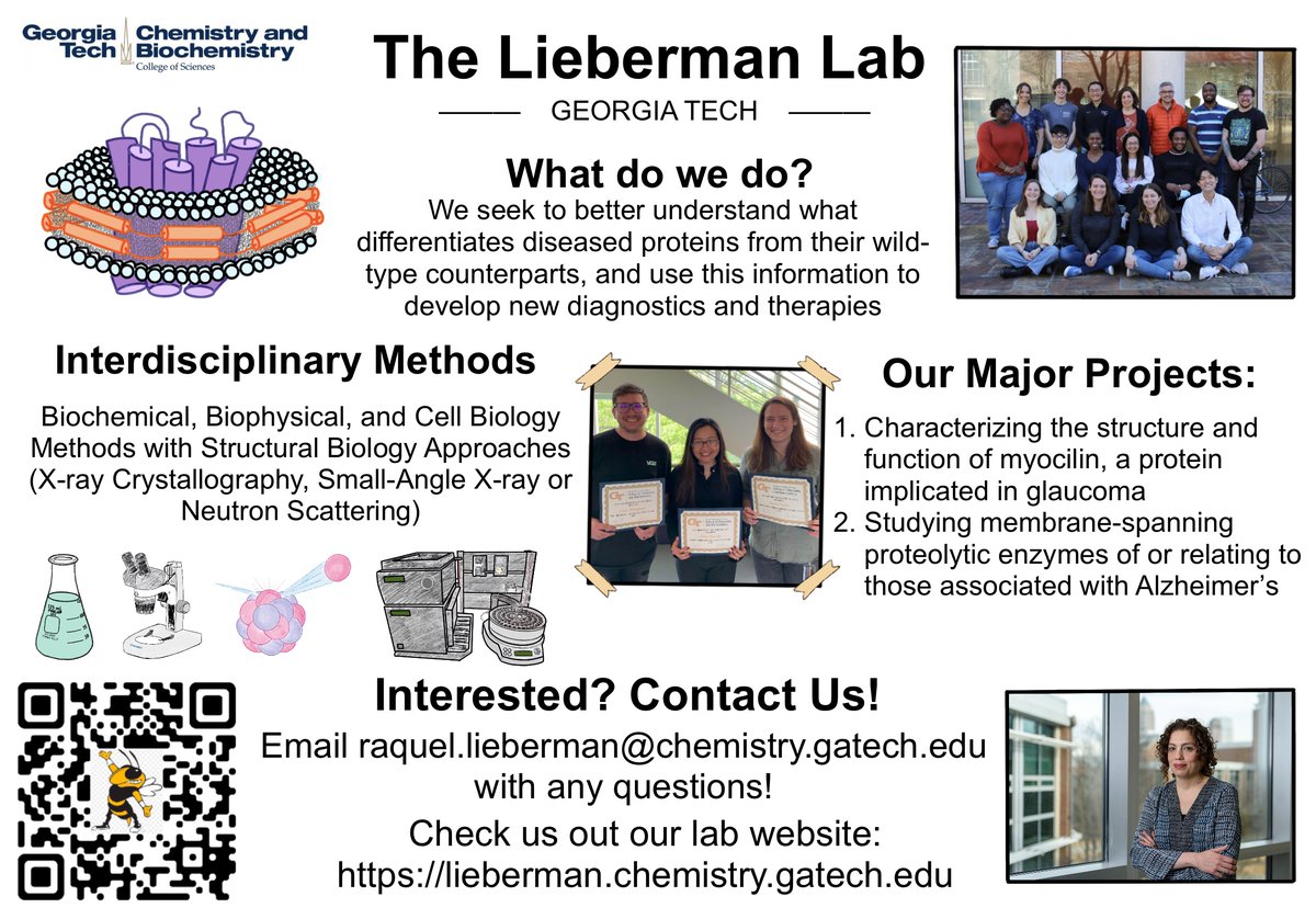 <a href="/GT_CHEM/">GT (Bio)chemistry</a> Some more examples of faculty who will be recruiting students in 2024. Your friendly narrator can be found at kamerlinlab.com. Note this list is not exhaustive! For all our faculty, and what we do, see chemistry.gatech.edu/traditional-di…