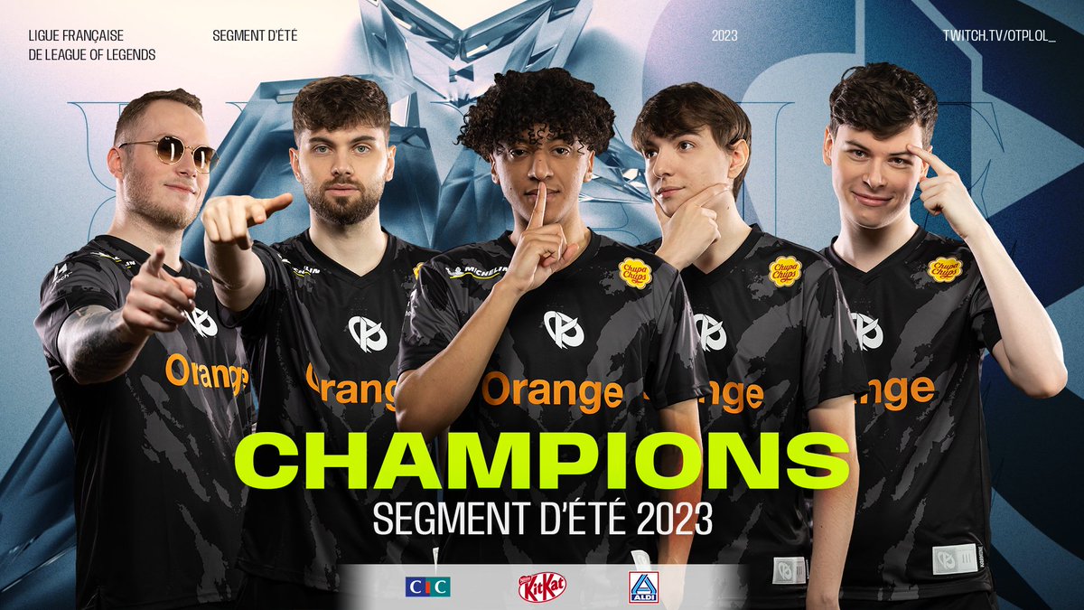 OTP_LoL's tweet photo. LA @KarmineCorp EST CHAMPIONNE DU SUMMER SPLIT 2023 DE #LFL 🔥 https://t.co/cCLhFKFw0a