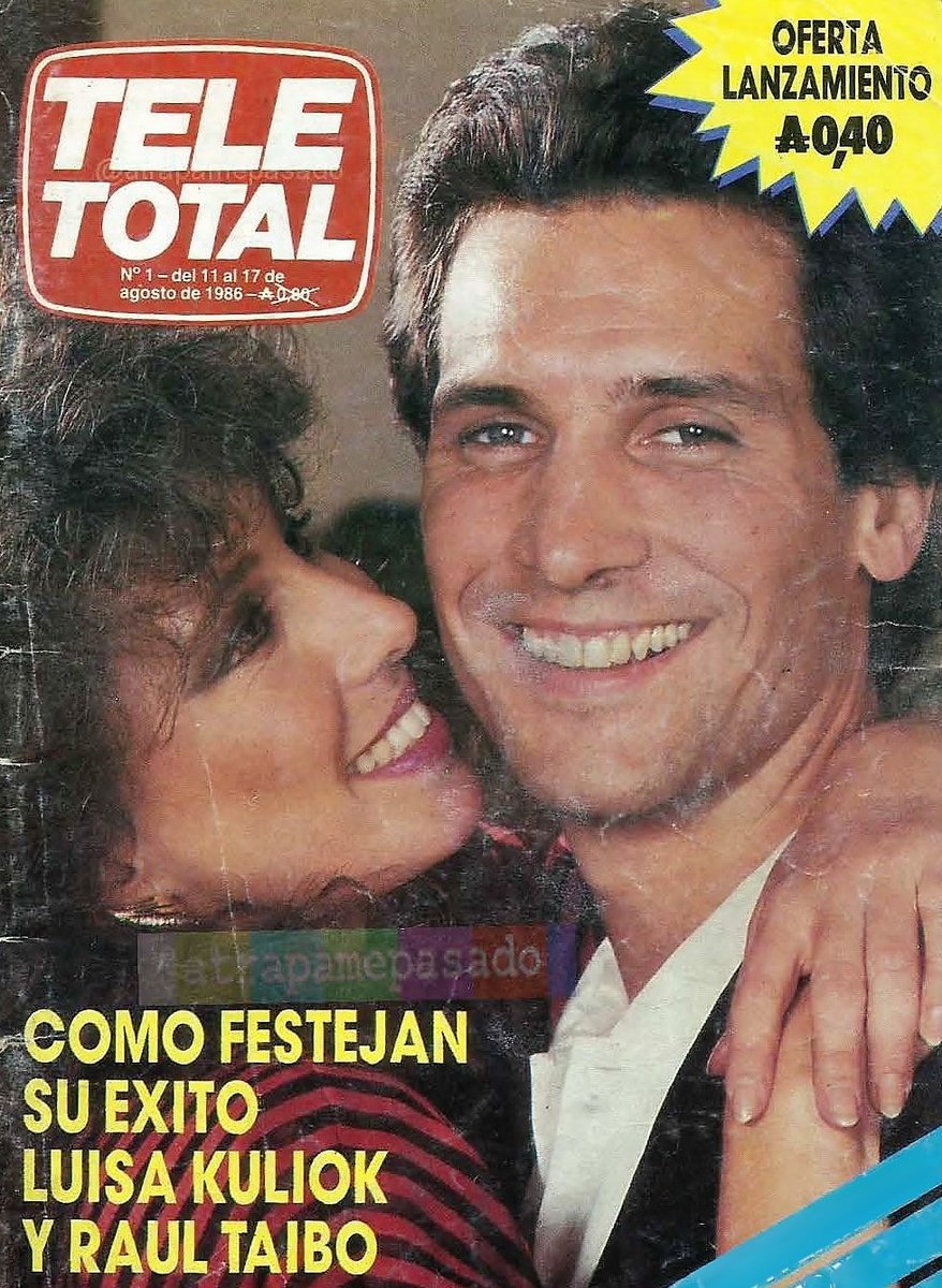atrapamepasado's tweet photo. #11deAgosto #En1986 | Lanzamiento revista #Teletotal.
TV Guía ¿Quién te conoce?
#Hace37Años📺 https://t.co/xStWe4t3Ym