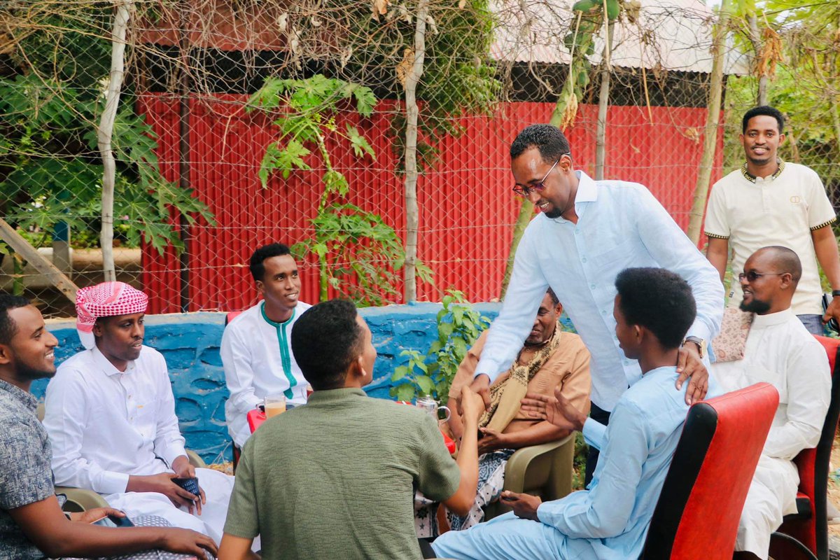 Jubbaland Ministry Of Interior (@moijs_somalia) on Twitter photo Minister H.E. <a href="/oglemoha/">Mohamed Ogle</a> visited a gathering spot in Dolow, encouraging youth to contribute to government initiatives for district security. Highlighting youth as vital pillars of the community, the minister emphasized their role in society's well-being. #YouthEmpowerment #Dolow Minister H.E. <a href="/oglemoha/">Mohamed Ogle</a> visited a gathering spot in Dolow, encouraging youth to contribute to government initiatives for district security. Highlighting youth as vital pillars of the community, the minister emphasized their role in society's well-being. #YouthEmpowerment #Dolow