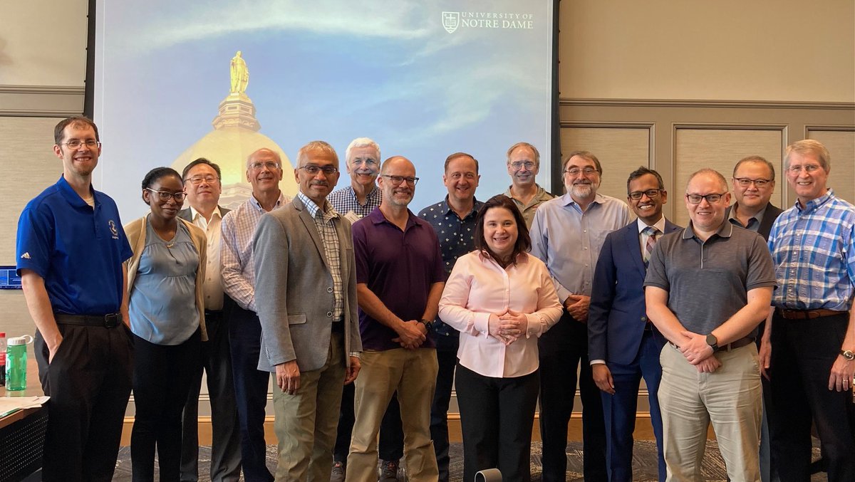 The Great LakesRegion of the Electrical and Computer Engineering Department Heads Association (ECEDHA) was hosted by Notre Dame EE. They convene over the year to focus on technology stimulus and development, and regional economic initiatives, pertinent to their region.