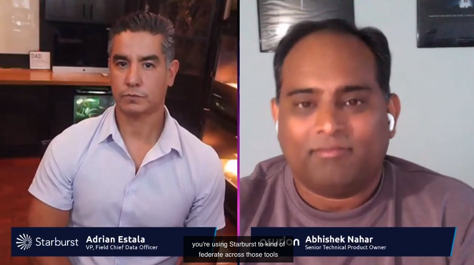 starburstdata's tweet image. &quot;A modern data platform means it is agile.&quot; — @AdrianEstala_, VP, Field CDO talks about what &quot;modern&quot; really means.
#livetweet #moderndata