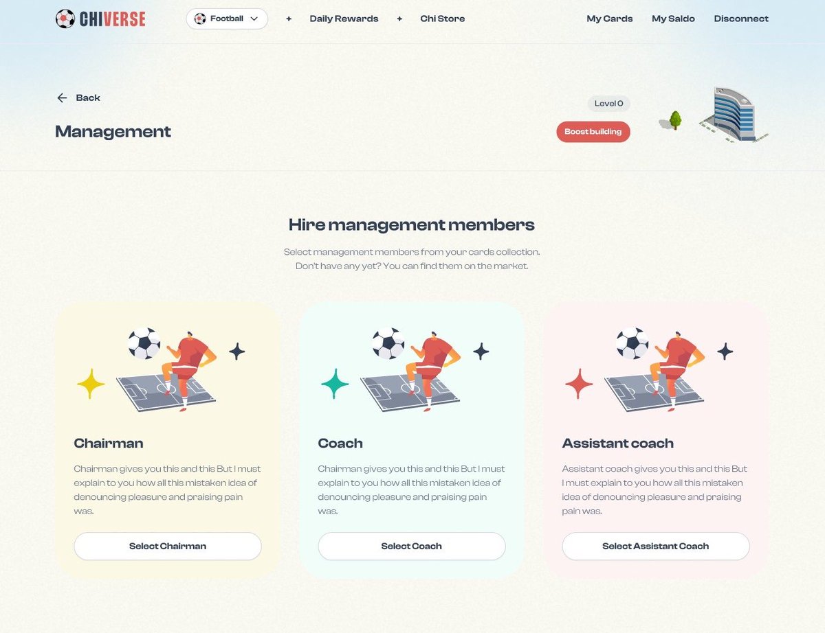ChiVerseOnline's tweet image. Hey… #crofam let us show you another parts of the huge things which are coming to our #Web3 game ⚽️

With each day we are closer to the dAPP 🔥

#Cronos #CronosChain #CronosNFT #cro #fftb #ManeCity #GameFi