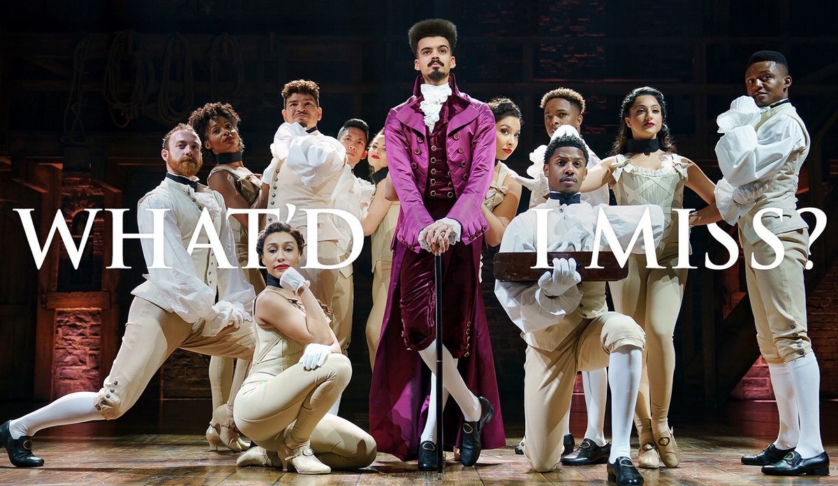 Mirvish's tweet photo. 🎵Secretary Jefferson, you have the floor, sir.🎵
Don’t miss the revolutionary story of passion, unstoppable ambition, and the dawn of new nation. Must end August 20, book your tickets today https://t.co/KcGpQuKp1i
#HamiltonTO #Mirvish https://t.co/T821wjaN2w