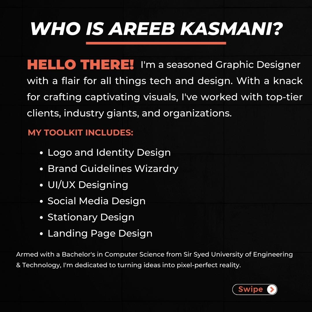 areebkasmanii's tweet image. 🎨 Ignite creativity through tech-infused design! Crafting wonders for remote clients, I turn ideas into visuals. Let's connect for insights, inspiration &amp;amp; remote collaborations! ✨ 

#RemoteDesign #OnlineWorkMagic #VirtualCollaboration #DesignInnovation #Areebkasmani #Ak