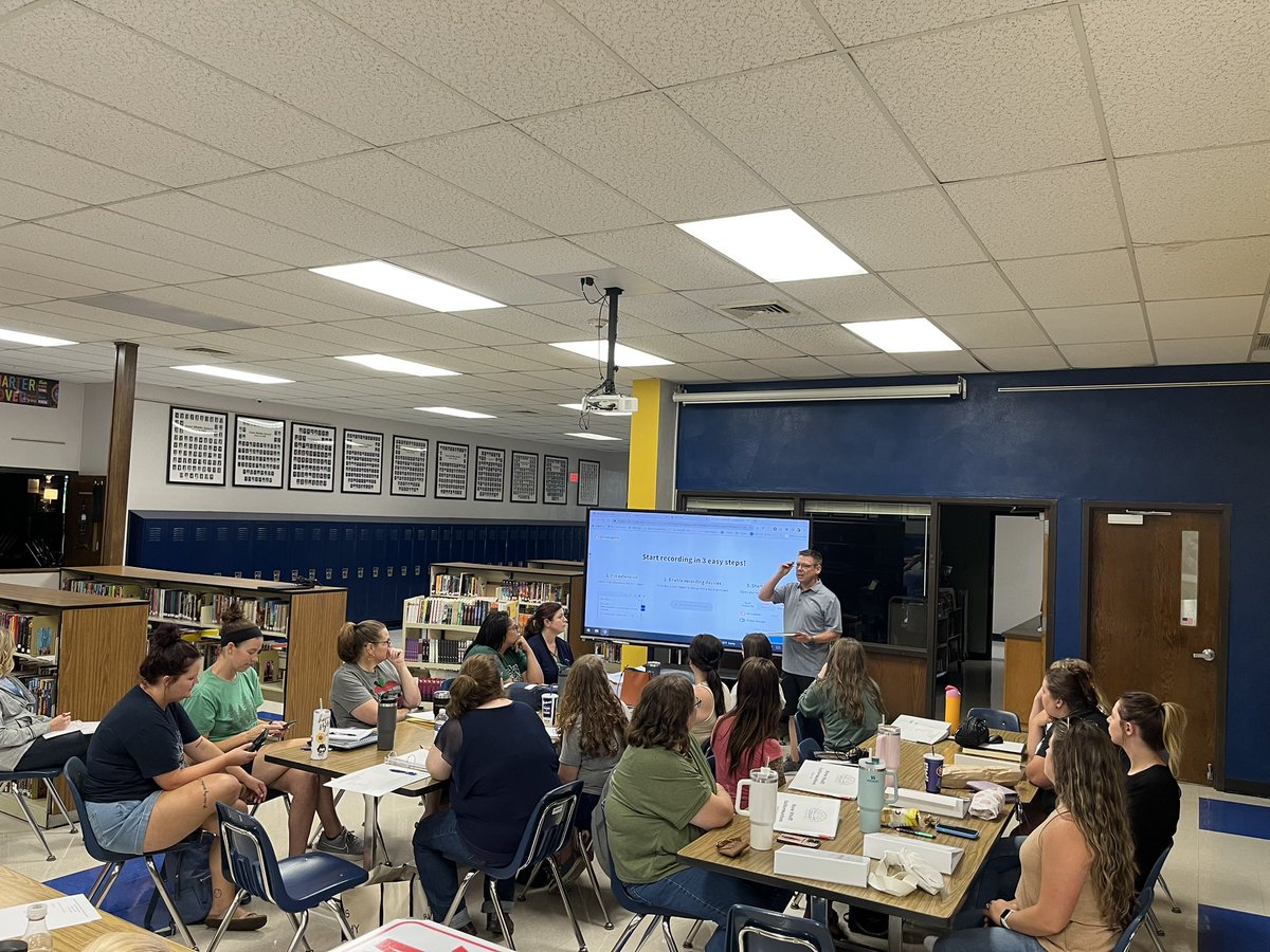 New staff orientation today. Great to have all the new folks here today along with their mentors. It’s going to be a great year!