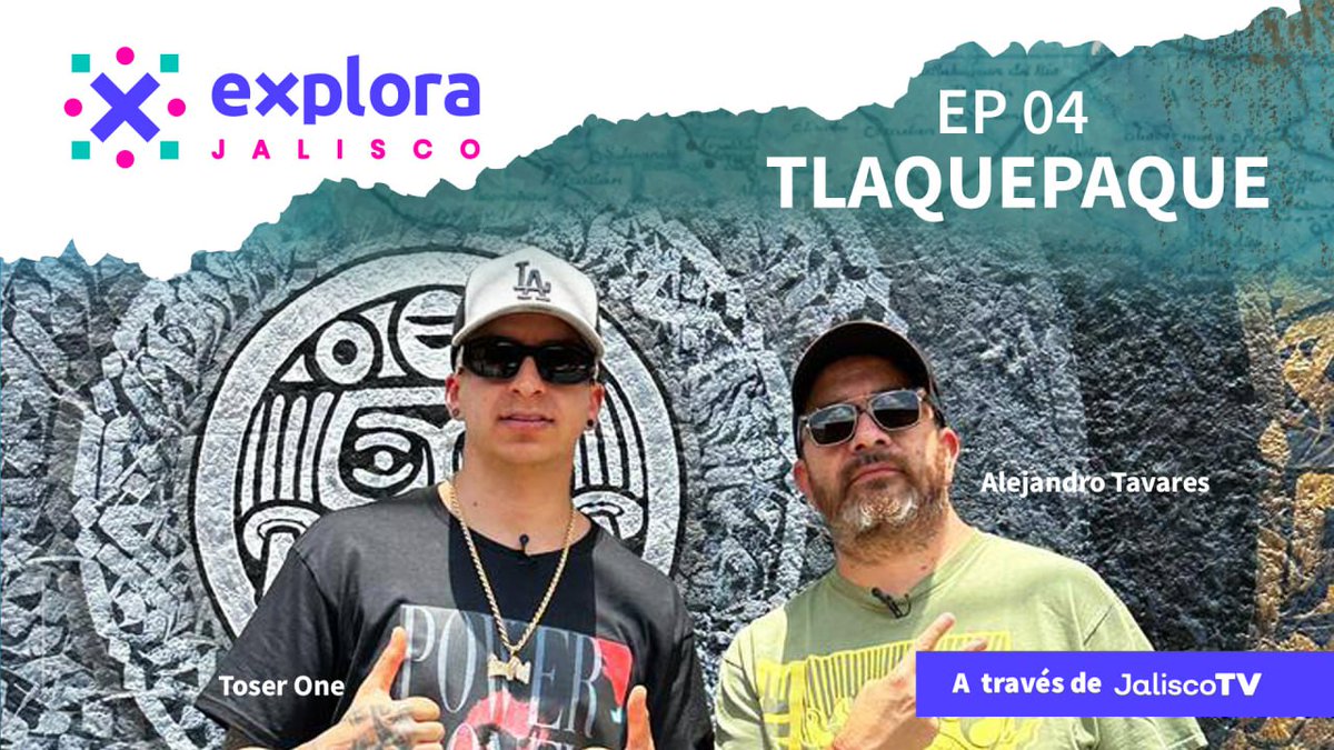 JaliscoTV's tweet photo. 📺✨ Disfruta del episodio de #ExploraJalisco en donde nos fuimos a recorrer #Tlaquepaque junto a @Tavaresalaire y #ToserOne. ✨❤️😍

Conoce más de este #PuebloMágico en nuestro programa: https://t.co/JKbCgKMdOA

#JaliscoEsMéxico #PueblosMágicos #JaliscoTV https://t.co/ycK8X5ykqI