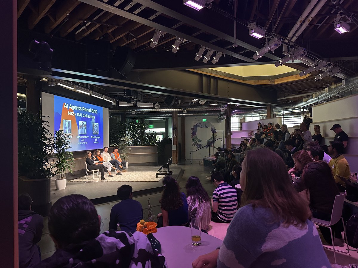 AICollectiveCo's tweet photo. Thank you who everyone who joined last night's Gen-Z in AI panel with @M12vc and @github! We had some incredible conversations about AI agents, open-source models, and more.

If you couldn't make it, don't worry – check out the recording here 👇
https://t.co/robIltU2Hq https://t.co/UynONoPAhI