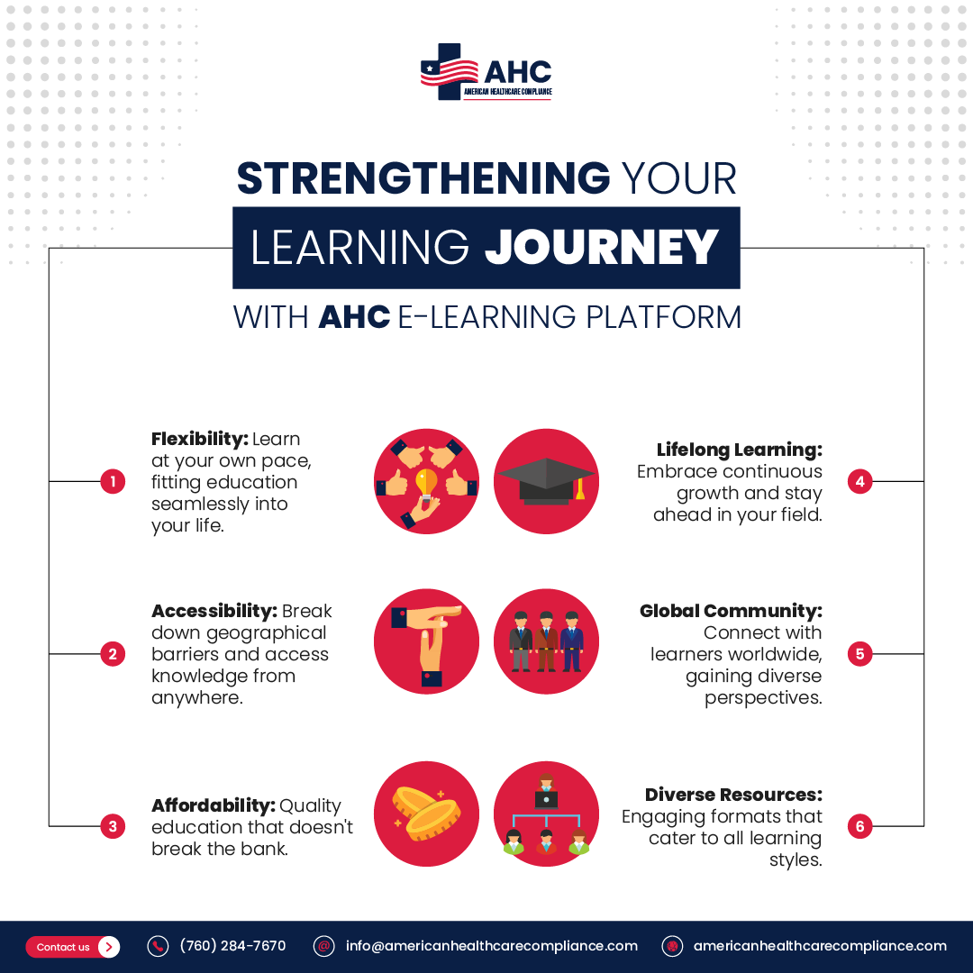 In a world driven by technology, AHC's E-Learning stands as a beacon of opportunity and empowerment.

#AHC #Elearning #EducationForEveryone #LearnAtYourOwnPace #TechDrivenLearning #ElearningPlatform