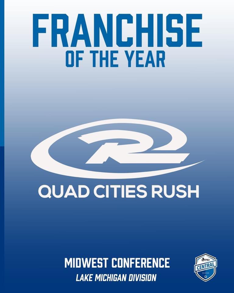 quadcitiesrush's tweet photo. Congratulations to Coach Randy Bollman and our very own #QuadCitiesRush #WPSL team and program! Looking forward to what the future holds for our #LadyRush 💙⚽️#RushSoccer #RUID #HerGame https://t.co/AMoUmbeO1y
